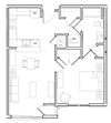 One-Bedroom- 1A